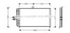 AVA QUALITY COOLING FD5234 Condenser, air conditioning